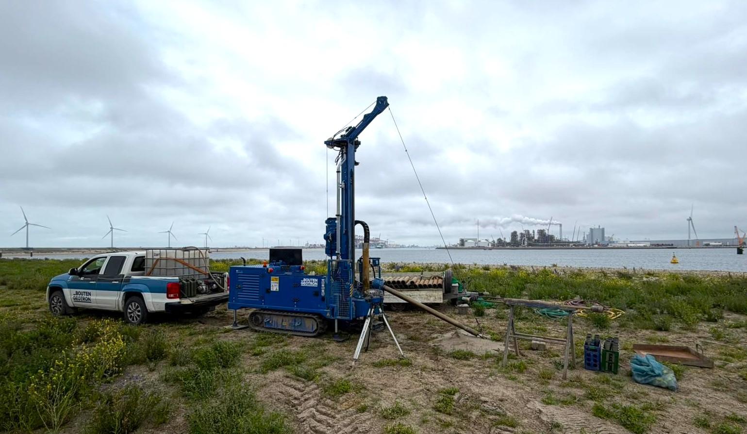 Maasvlakte Rotterdam bodemonderzoek met Gtec 4.0 